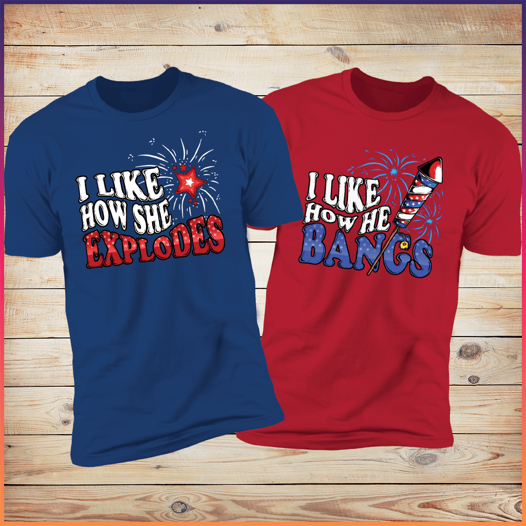 I Like How She Explodes | Deluxe Tee