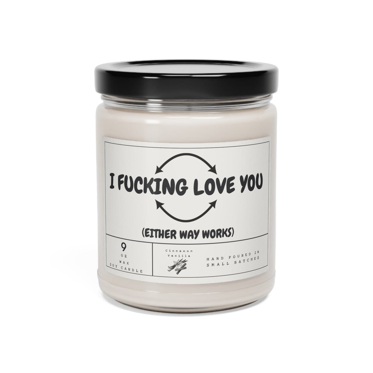 I LOVE YOU Scented Soy Candle, 9oz*