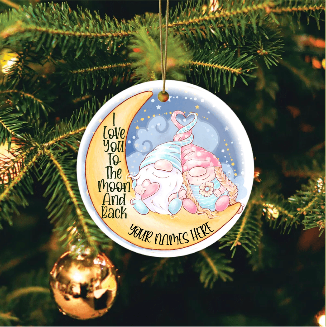 I love you to the moon & back