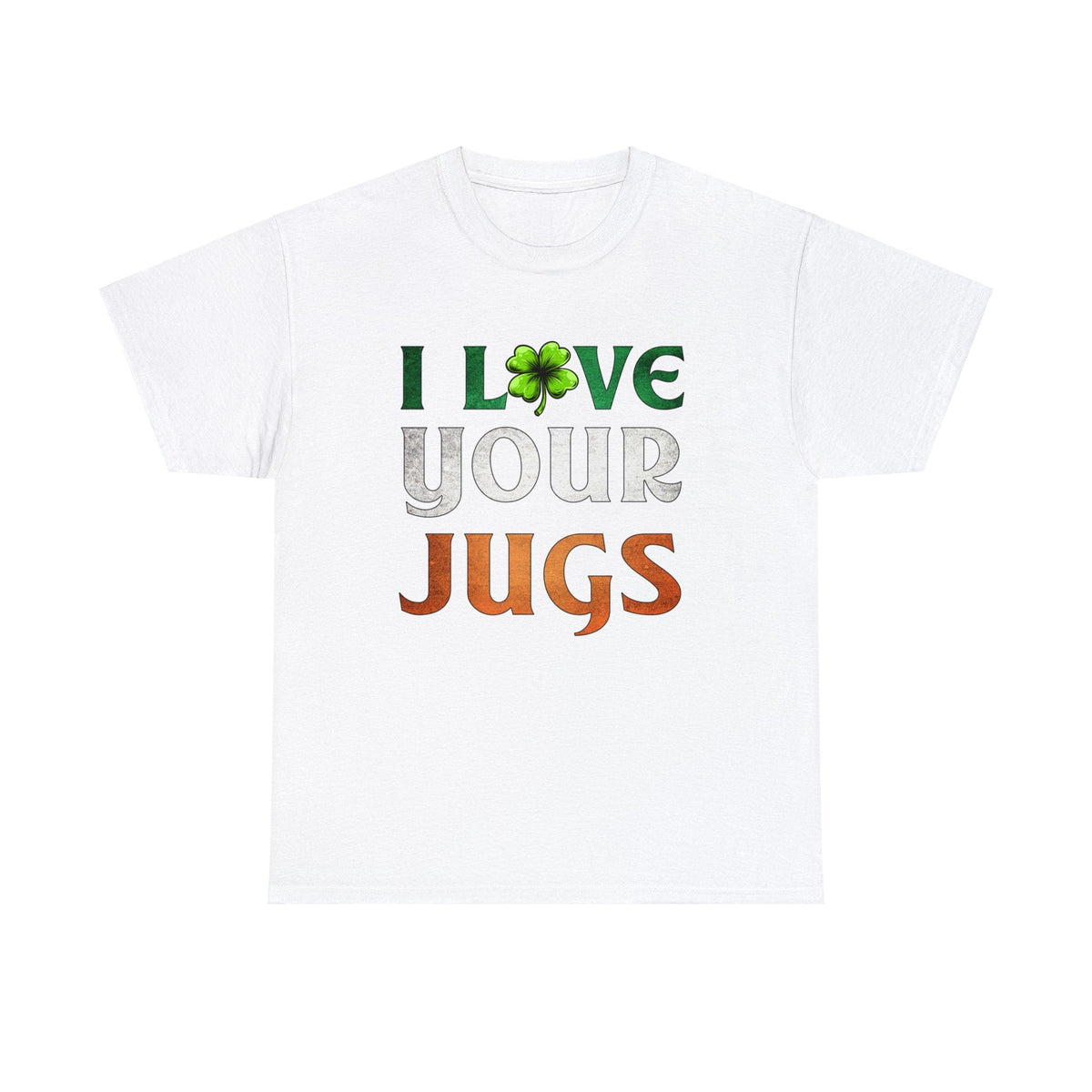 I Love Your Jugs &amp; Cheers White Tees Bundle