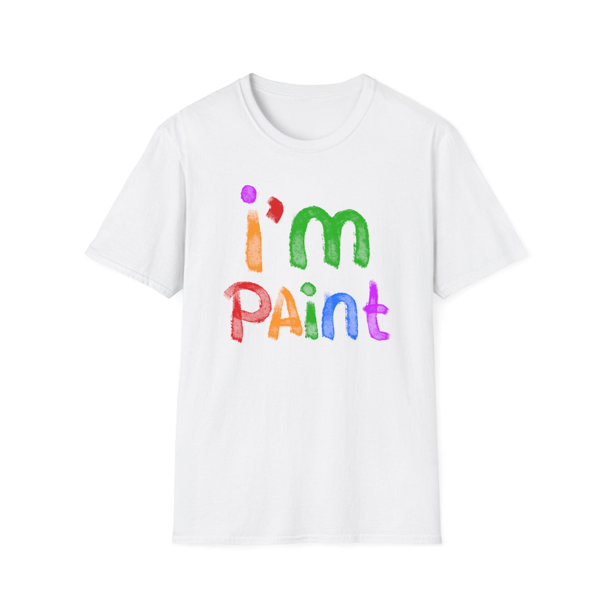 I'm Paint | Deluxe White Tee (Unisex)*