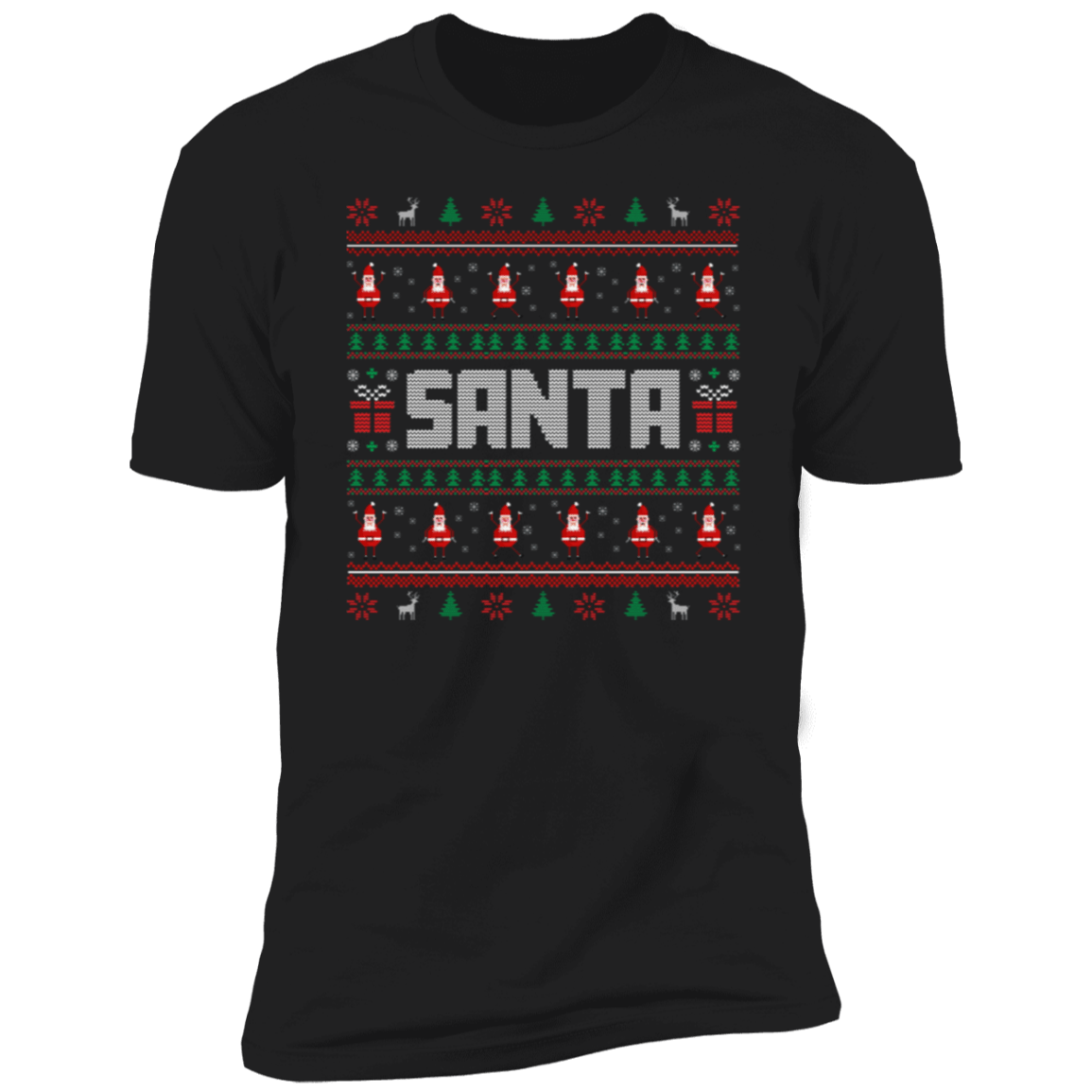 I'm So Good Santa come twice & Santa Deluxe Black Tees