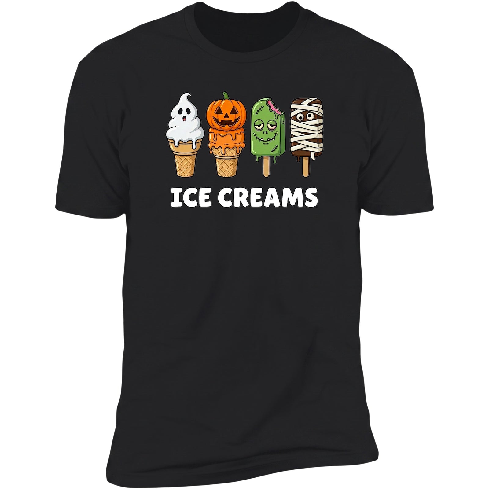 Ice Creams tee in Black