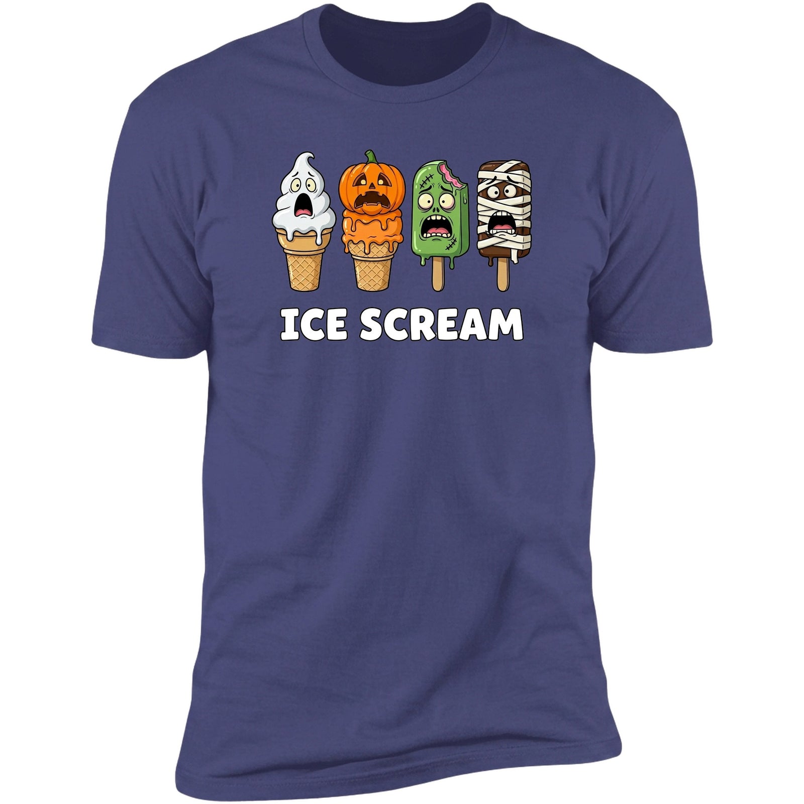 Ice Scream screaming tee in Purple