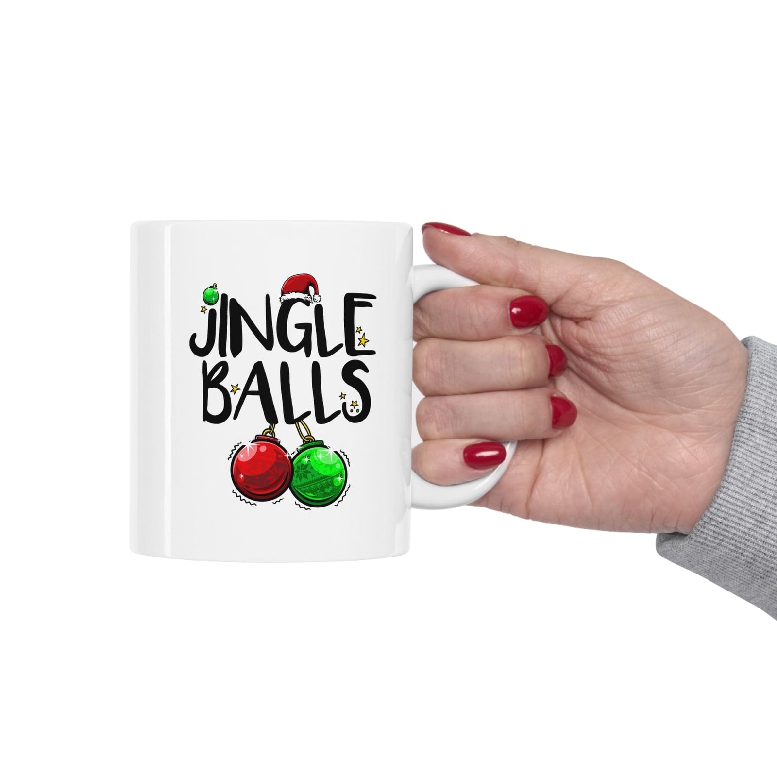 Jingle Balls Christmas Mug 11oz