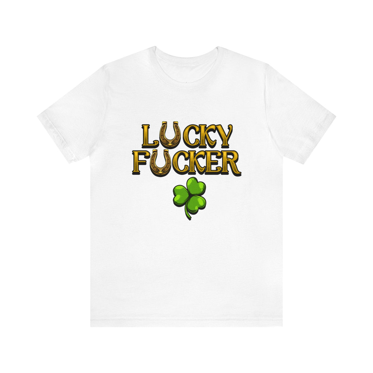 LUCKY F GOLD DELUXE TEE