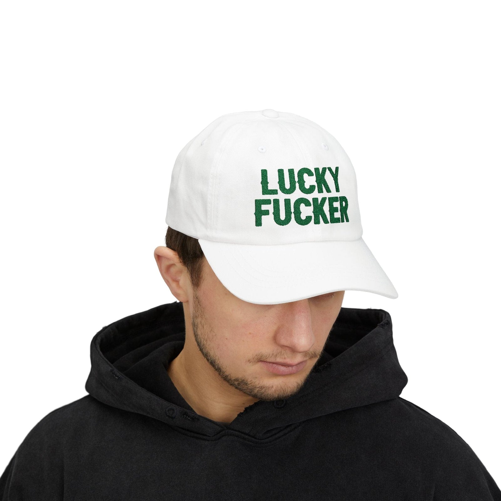 Lucky F Party Cap – Perfect for St. Paddy’s Shenanigans!