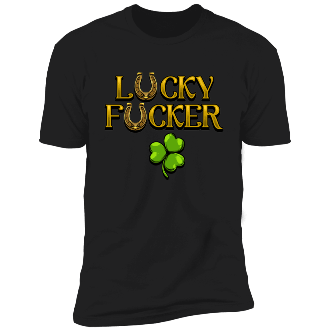 Lucky & Lucky F*ucker St Patricks day Couples Tees