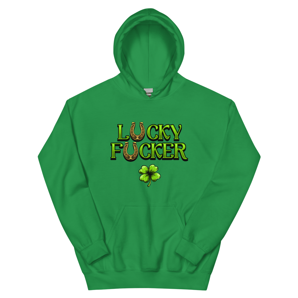 Lucky & Lucky F*ucker St Patricks day Drinking Hoodies