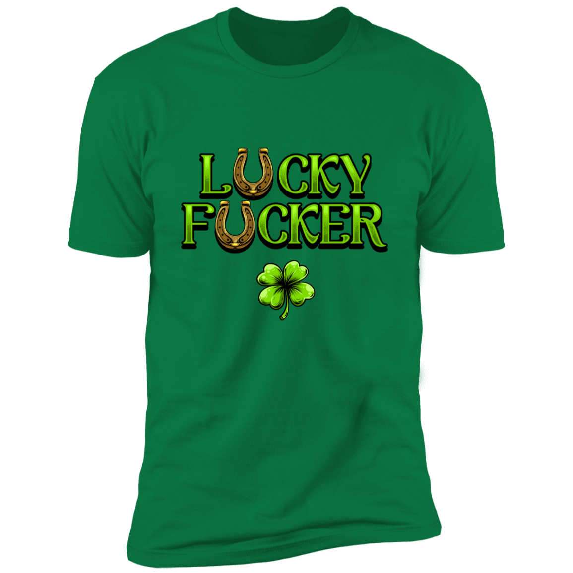 Lucky &amp; Lucky F*ucker St Patricks Day Drinking Shirts