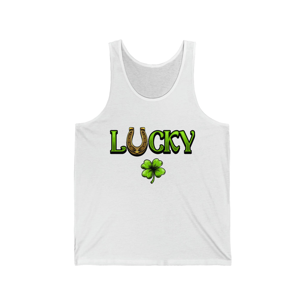 Lucky  Unisex Jersey Tank