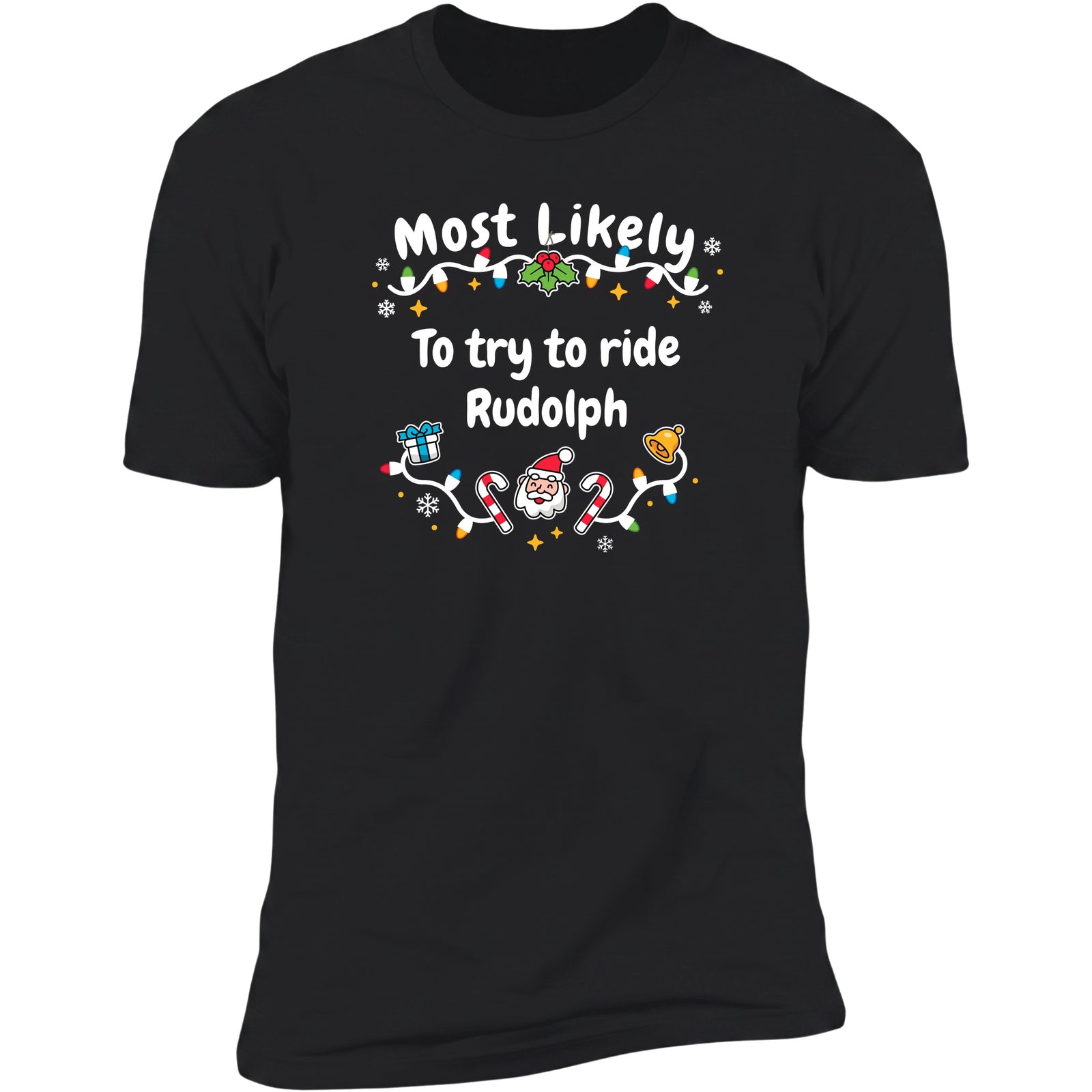 most-likely-to-try-to-ride-rudolph black swatch