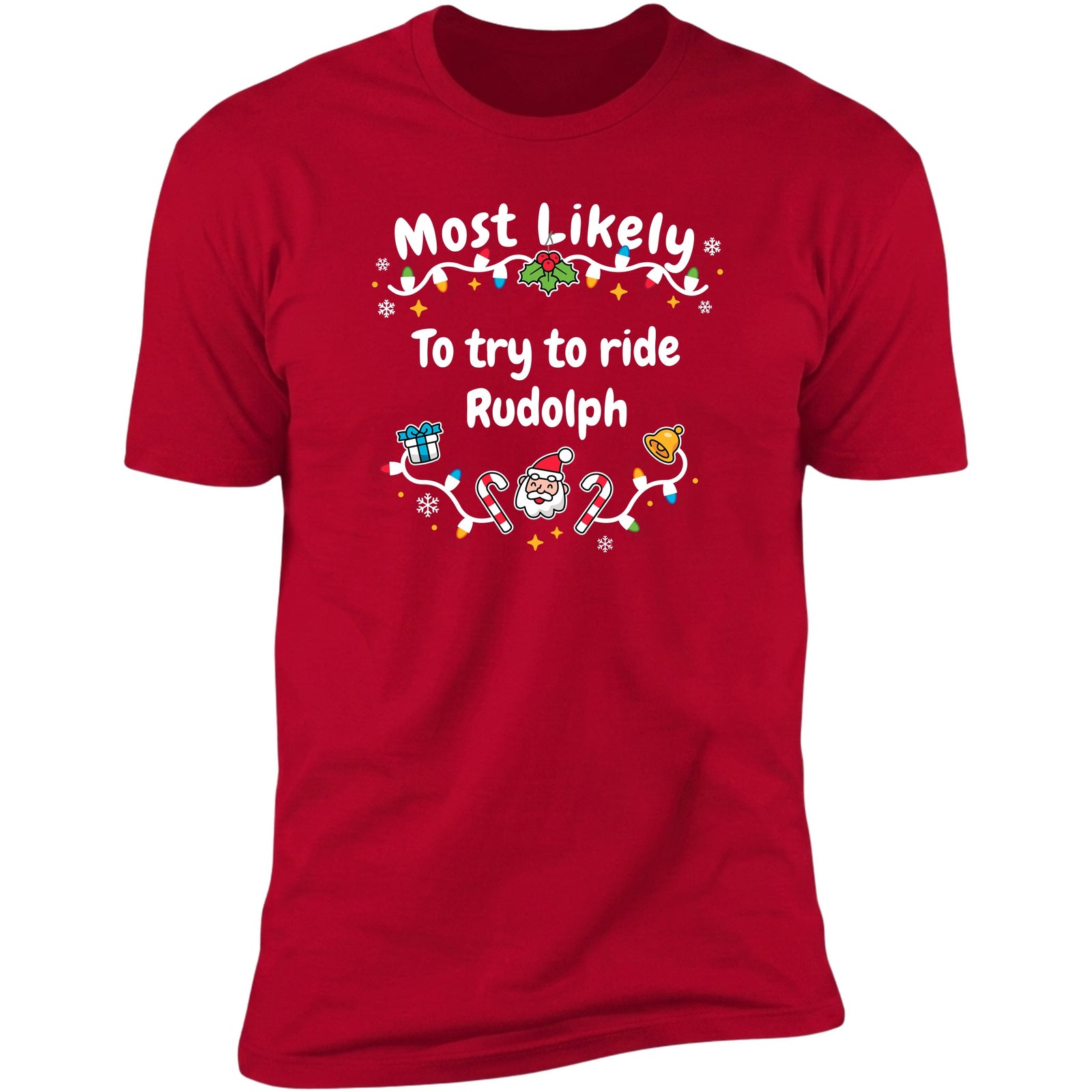 most-likely-to-try-to-ride-rudolph red swatch