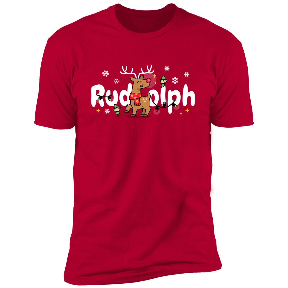 Most Likely To try To Ride Rudolph & Rudolph Deluxe Unisex Tees