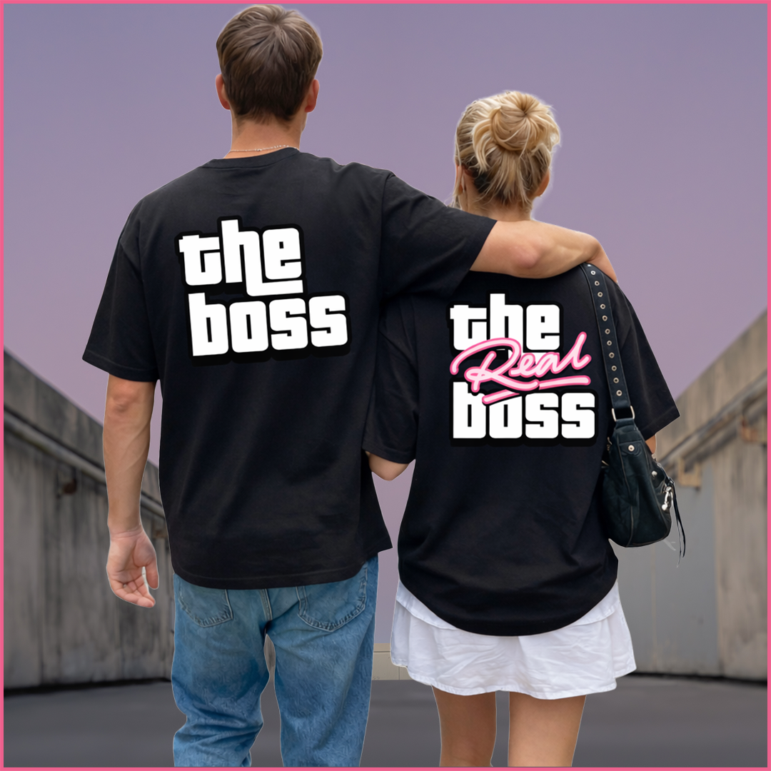 The Boss & The Real Boss Deluxe Tees