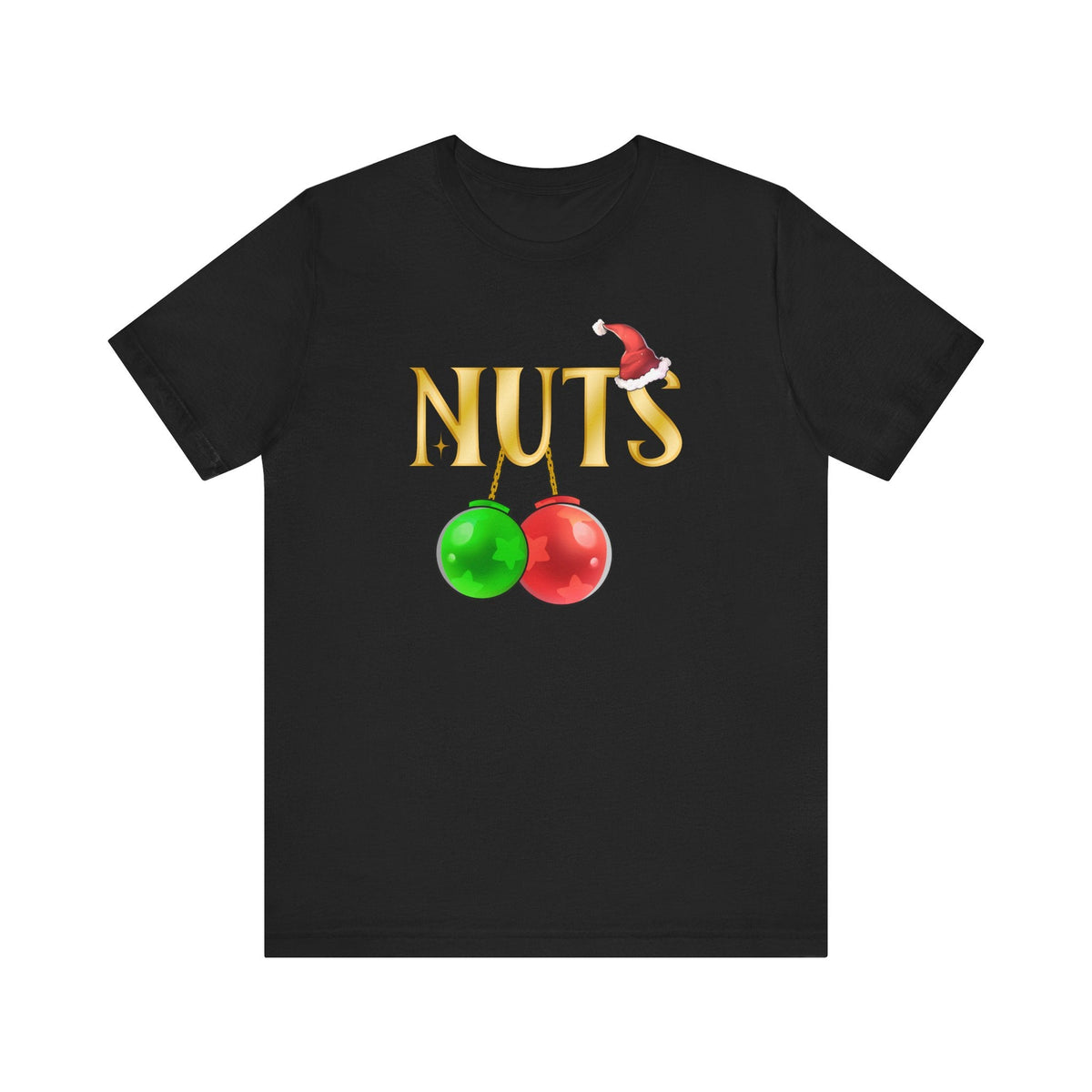 Nuts  Black deluxe tee