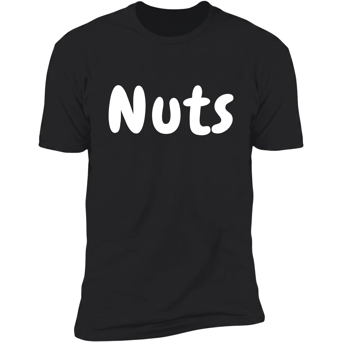 Nuts tee black