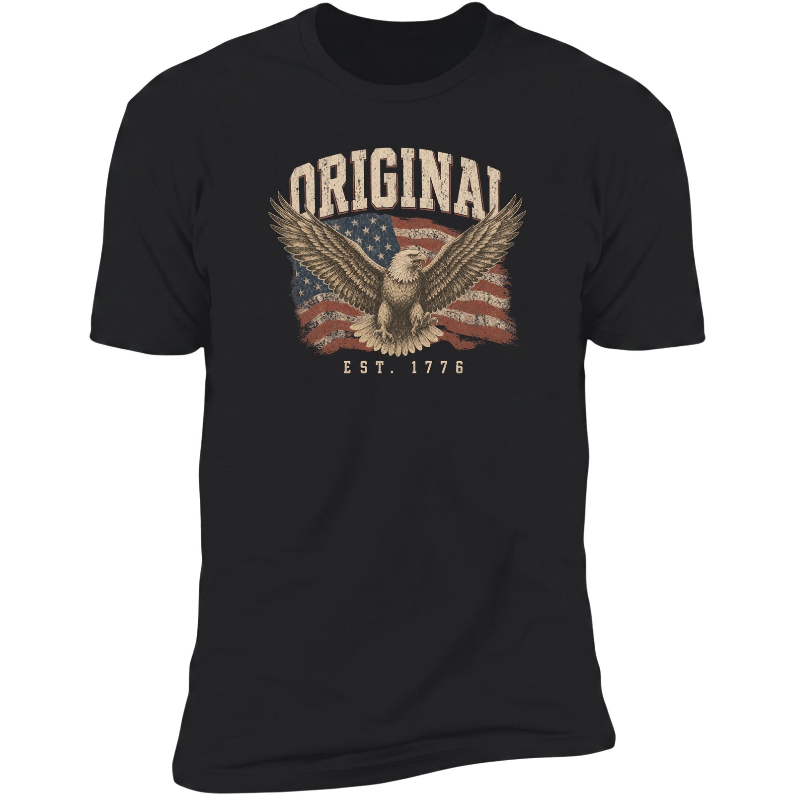 Original eagle tee, Black