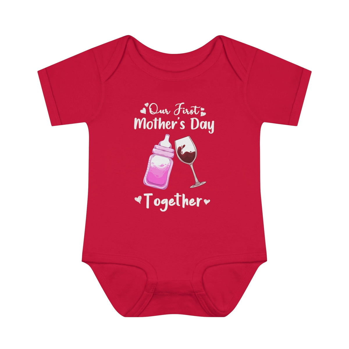 Our first mother's Day Together Infant Baby Bodysuit