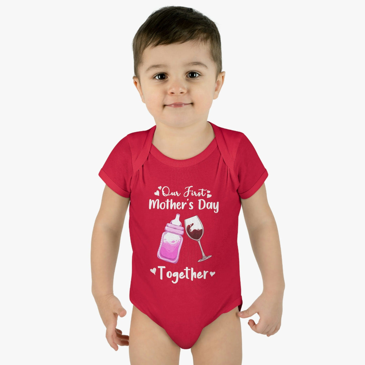 Our first mother's Day Together Infant Baby Bodysuit