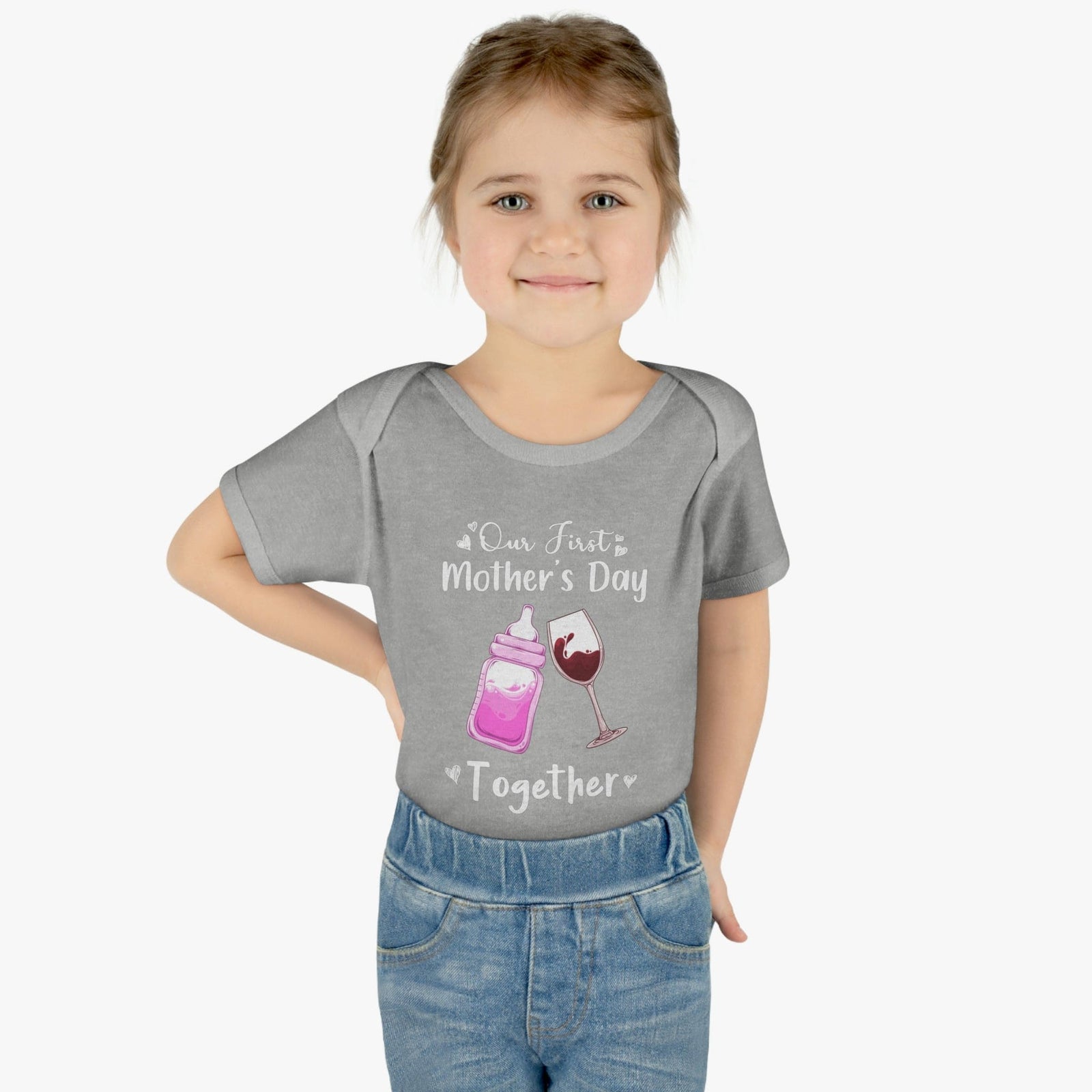 Our first mother's Day Together Infant Baby Bodysuit