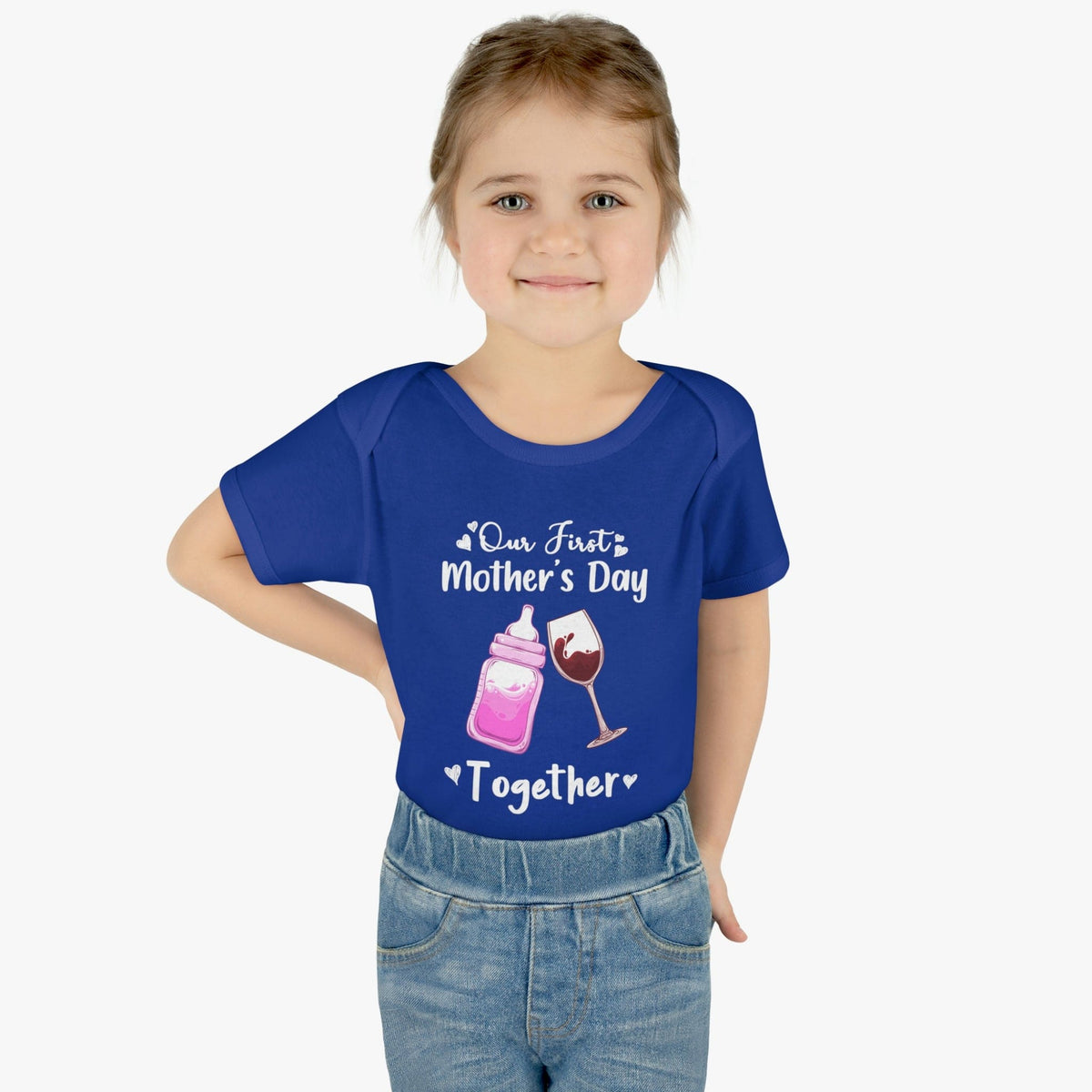 Our first mother's Day Together Infant Baby Bodysuit