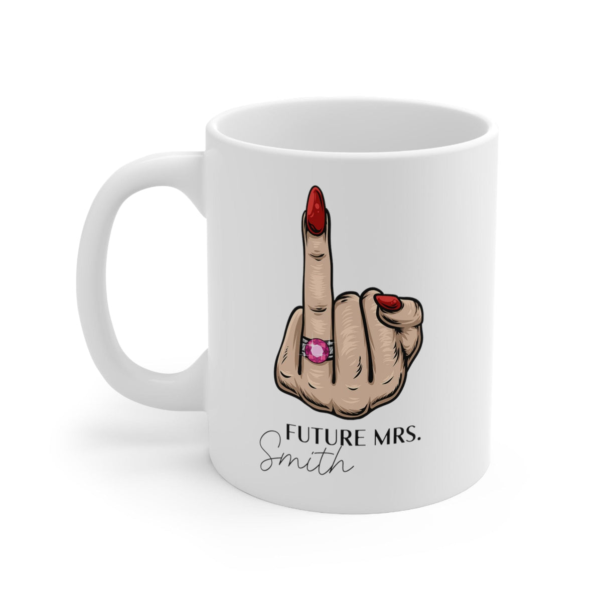 Personalized Engagement  Mug Ceramic Mug 11oz