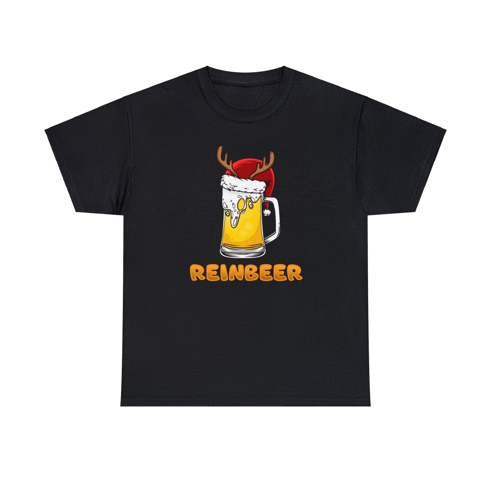 Reinbeer Unisex Black Tee