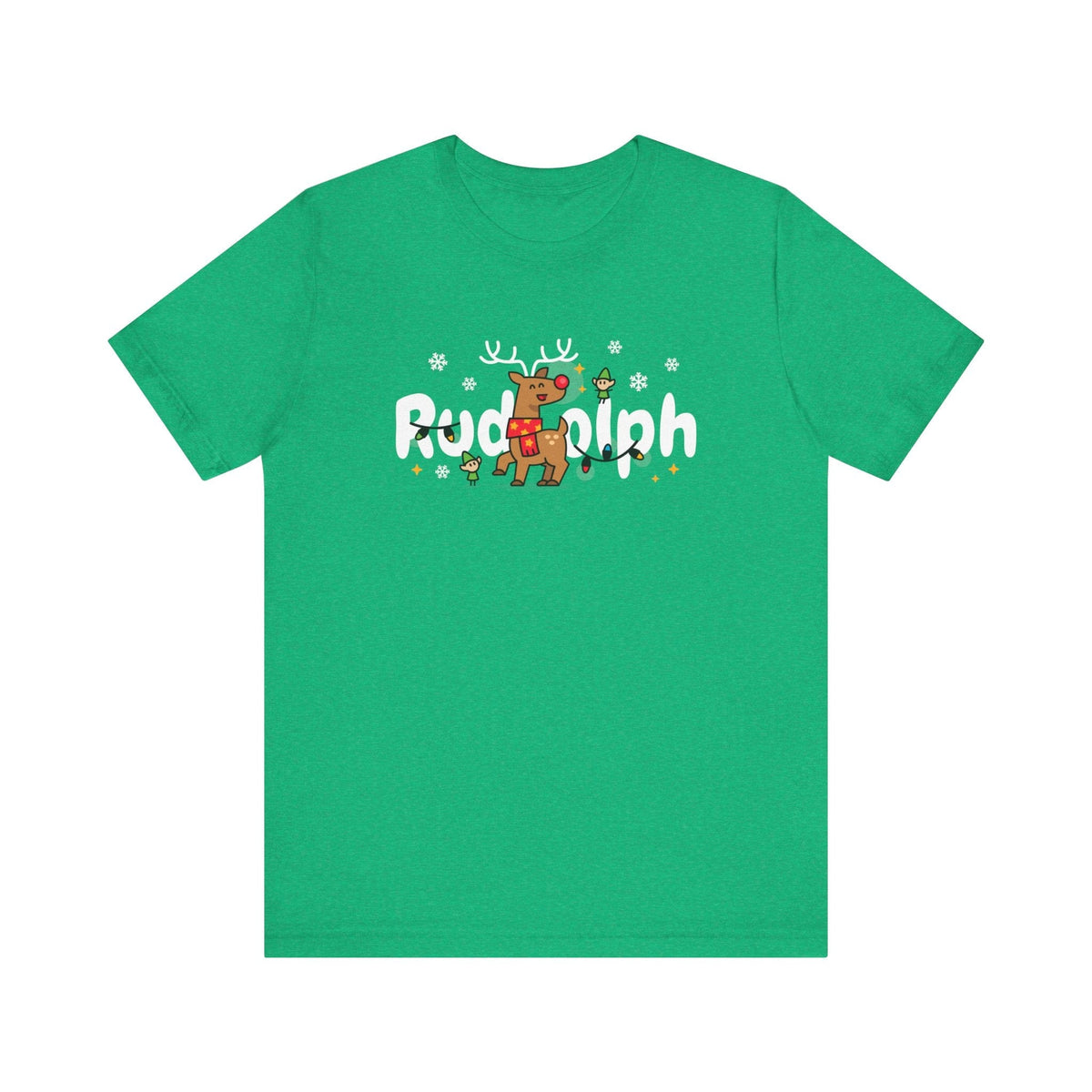Rudolph Unisex Deluxe Tee.