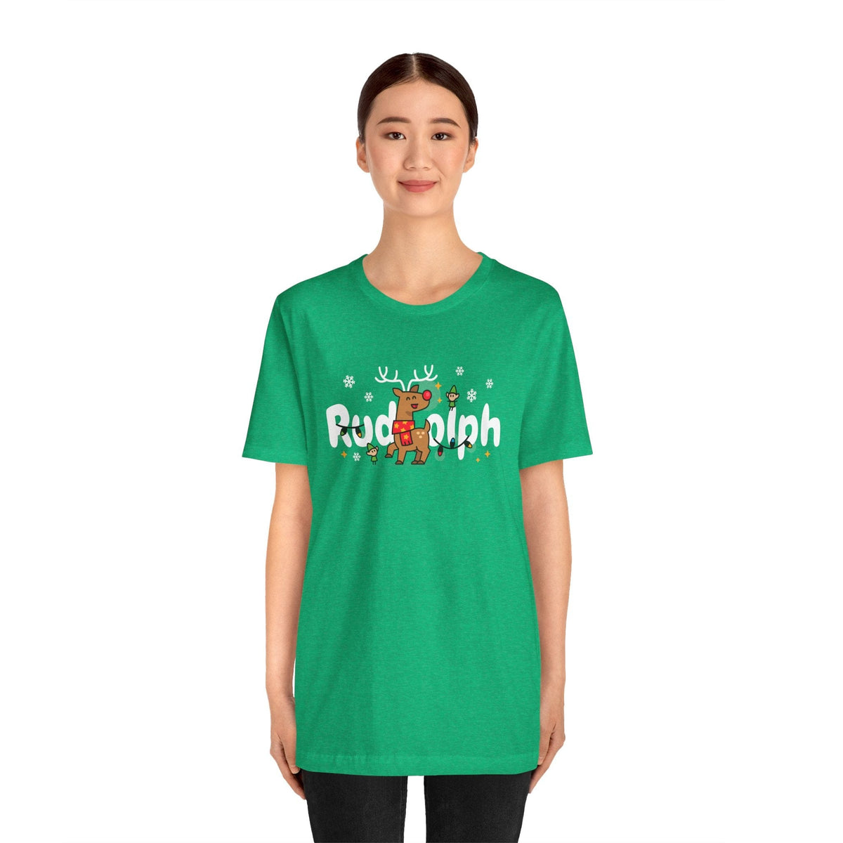 Rudolph Unisex Deluxe Tee.