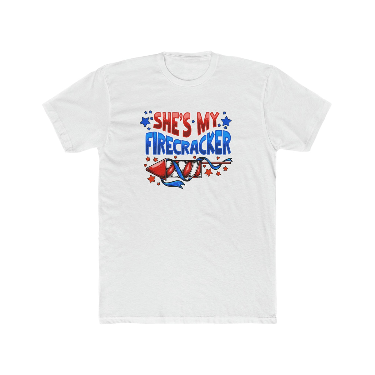 She's My Firecracker Luxury Unisex Tee
