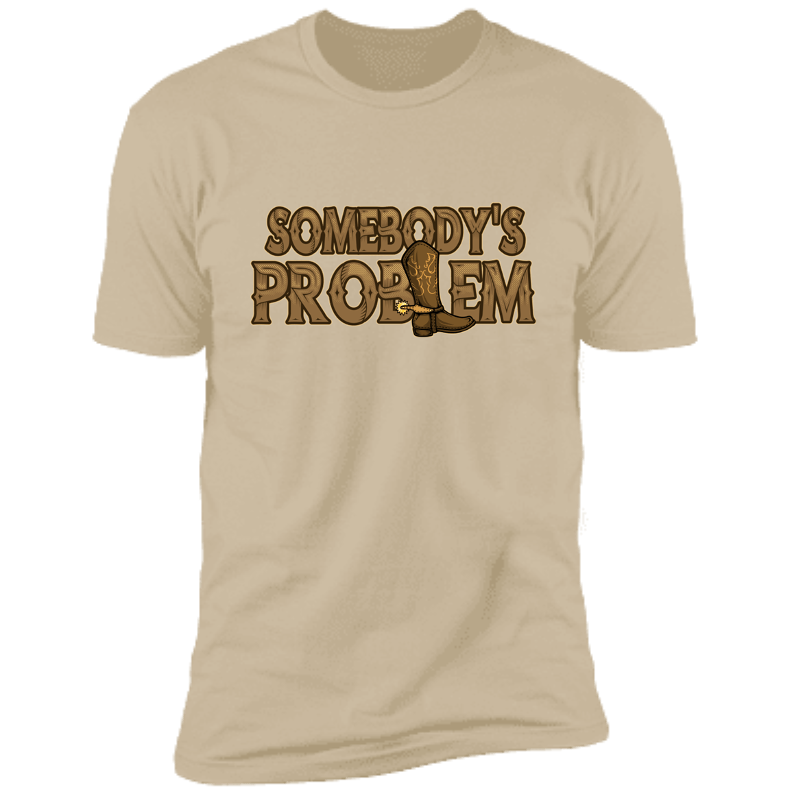 Somebody's Problem & Somebody Deluxe Soft Cream Shirts