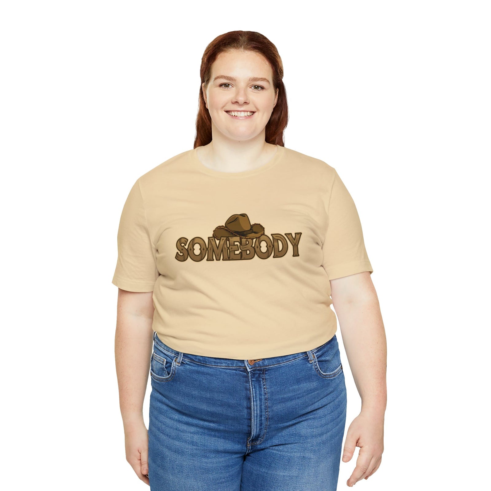 Somebody Soft Cream Deluxe Tee