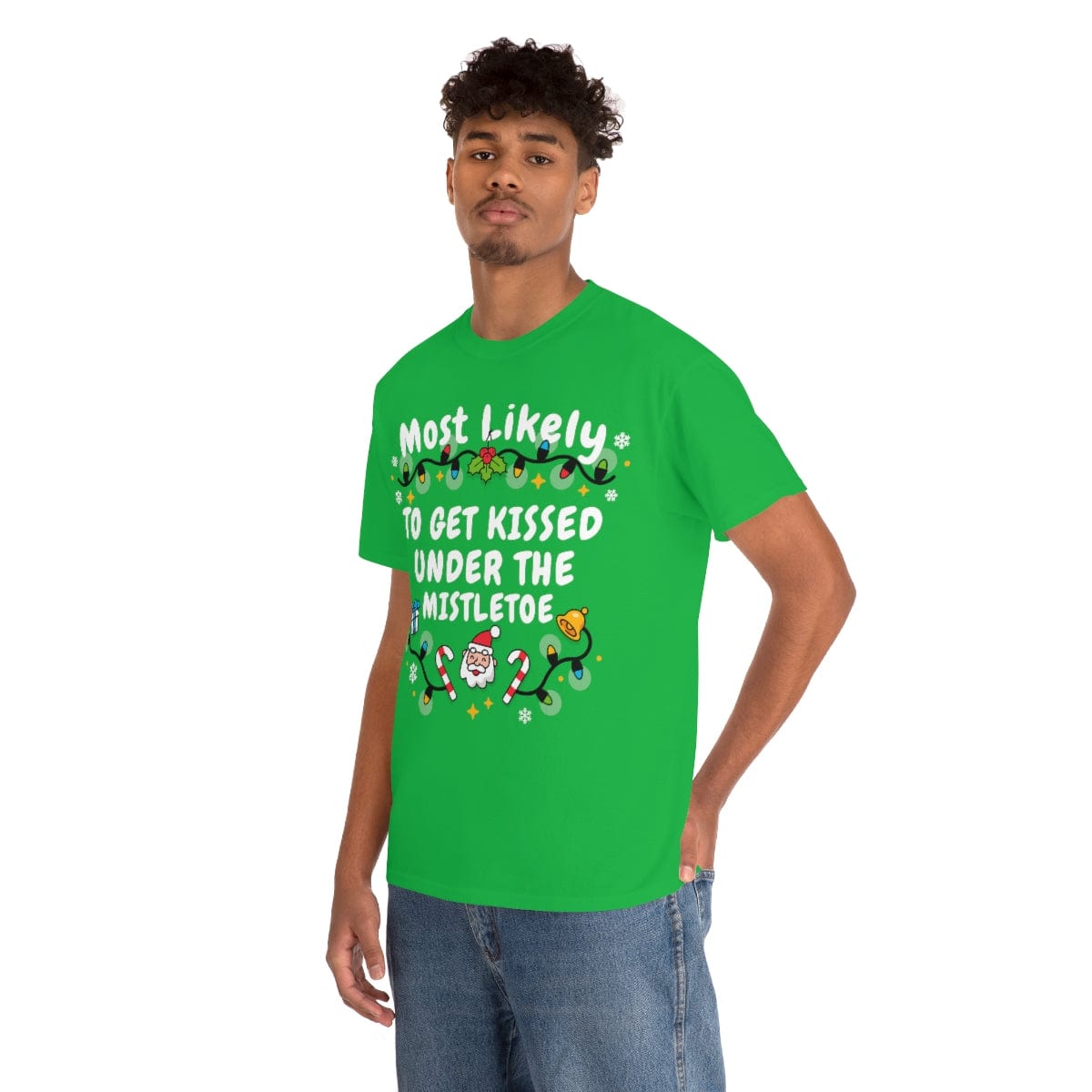 TO GET KISSED UNDER THE MISTLETOE