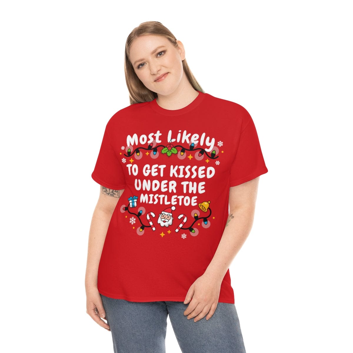 TO GET KISSED UNDER THE MISTLETOE