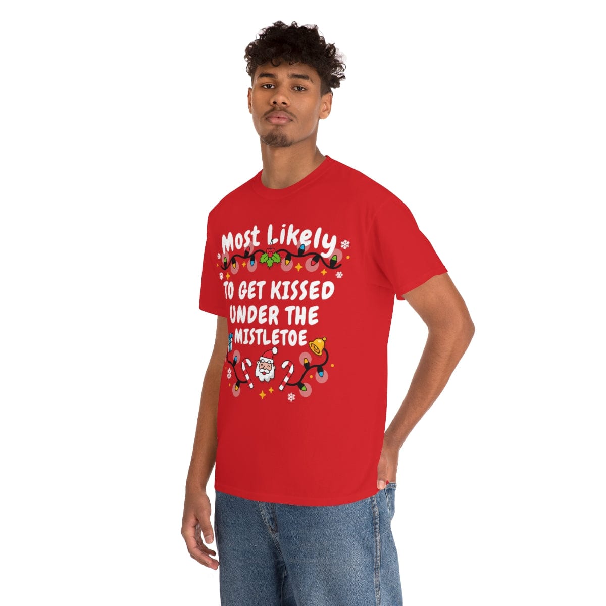 TO GET KISSED UNDER THE MISTLETOE
