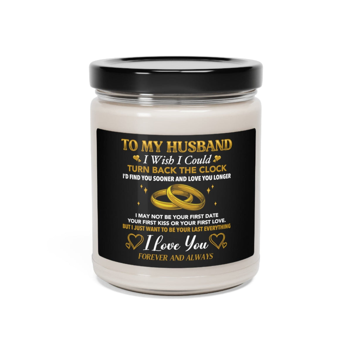 To My Husband Scented Soy Candle, 9oz