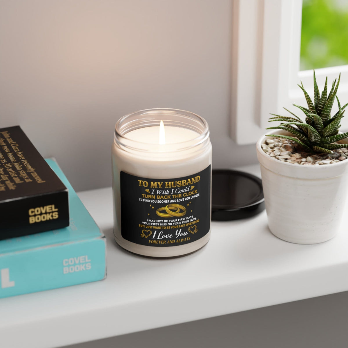 To My Husband Scented Soy Candle, 9oz
