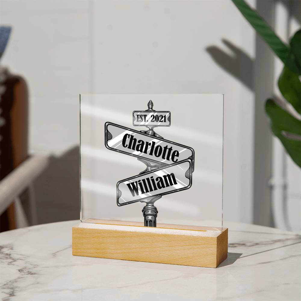 Valentine’s Day Surprise Personalized sign
