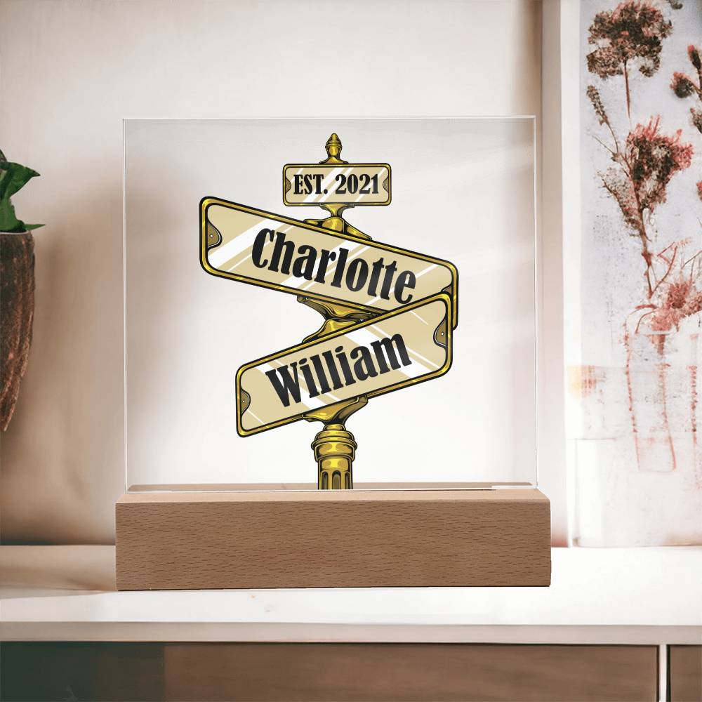 Valentine’s Day Surprise Personalized sign
