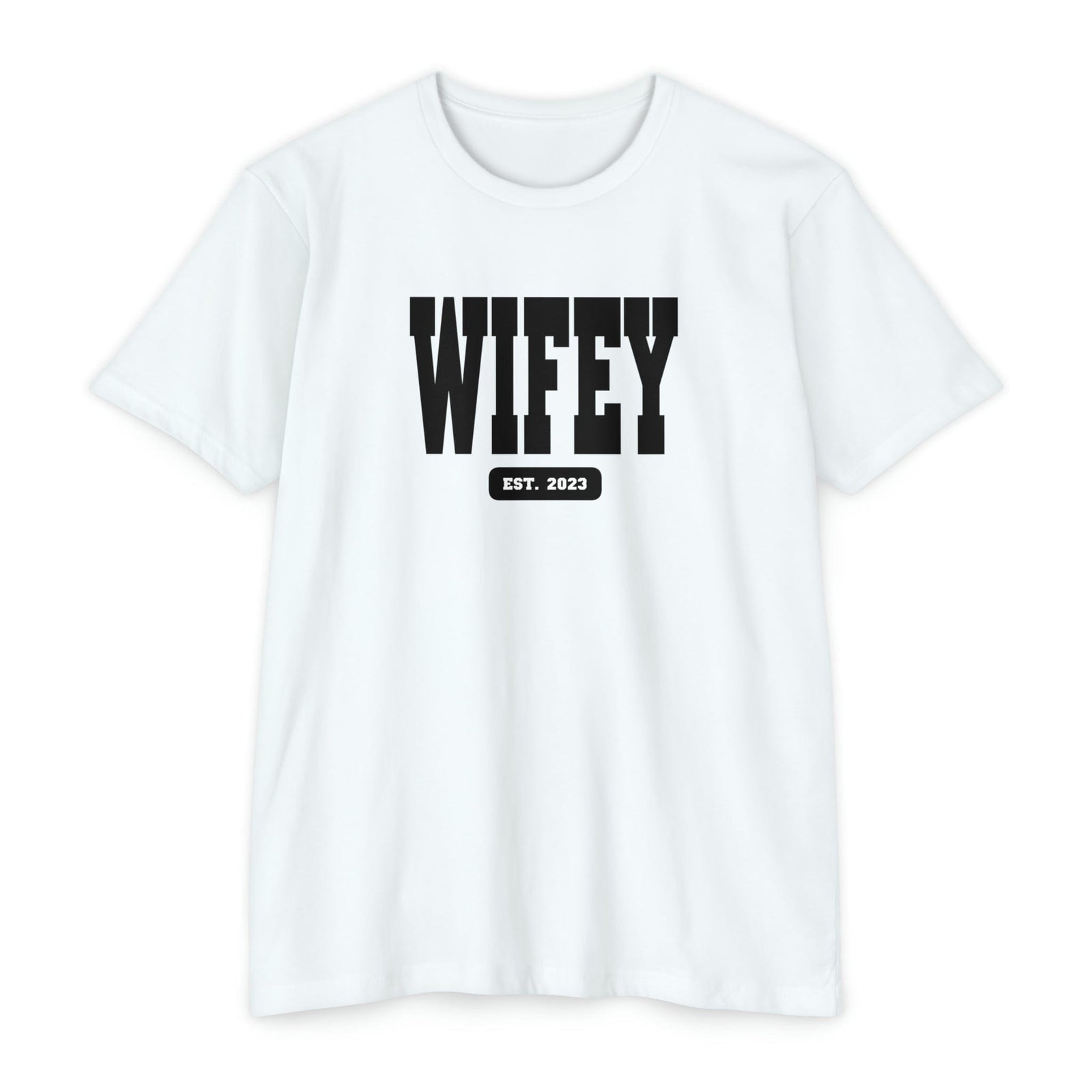 Wifey EST 2023 Unisex Jersey T-shirt