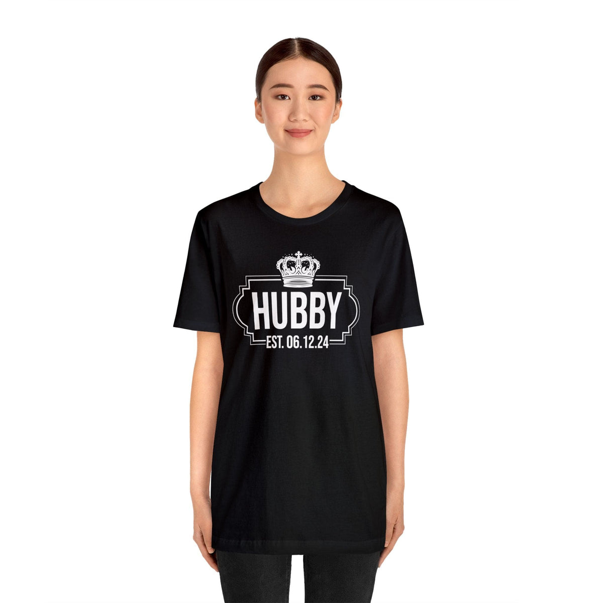Wifey & Hubby Personalized T-Shirts - Add Your Special Date
