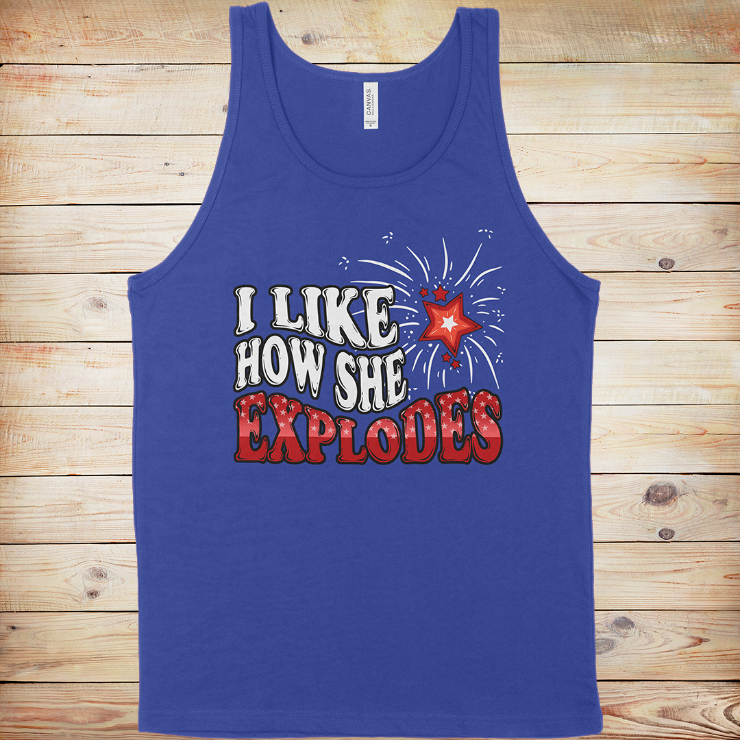 I Like How She Explodes | OG Tank Top