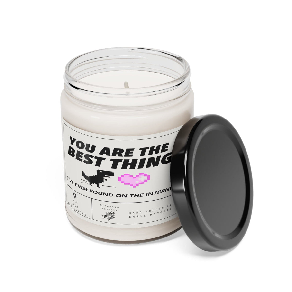 You Are The Best Thing I've Ever found on the internet - Anniversary Gift Scented Soy Candle, 9oz