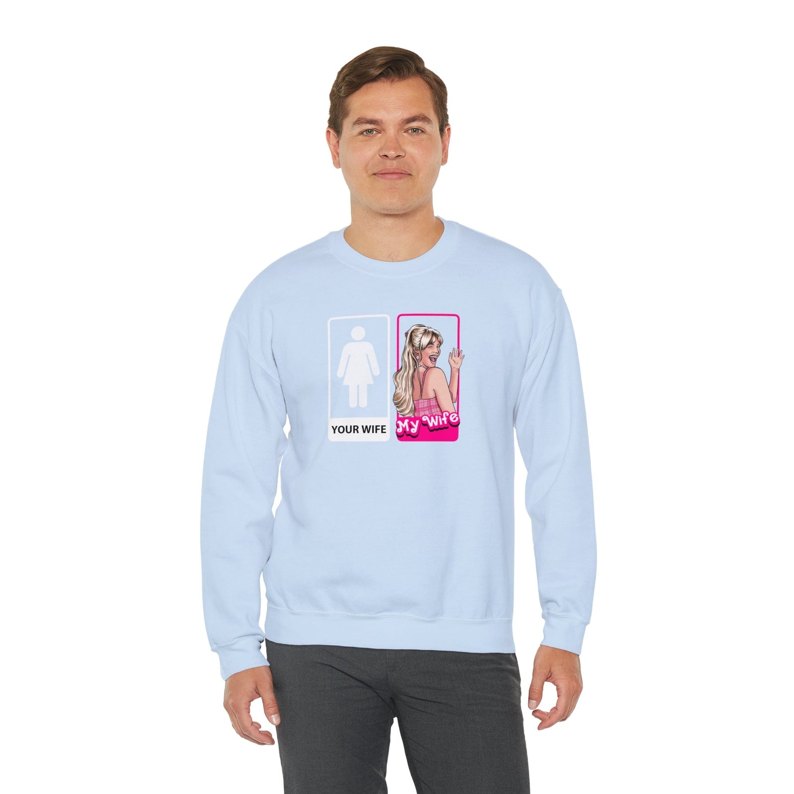 Your Wife | My Wife Unisex Heavy Blend™ Crewneck Sweatshirt